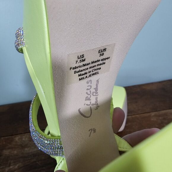 Circus by Sam Edelman Womens Mila Jewel Platform Sandals 7.5 Medium (B,M) 3521 - Picture 10 of 13